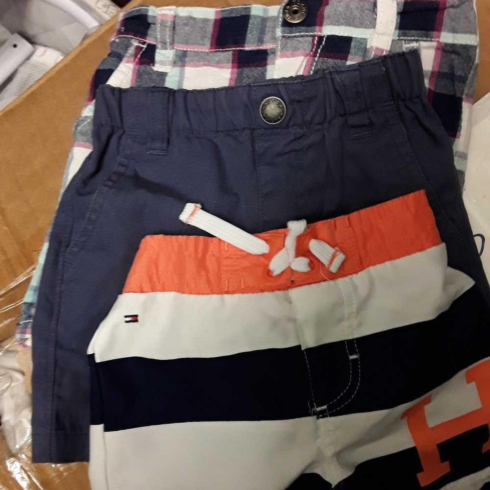 Boys shorts 12m sweaters 3-6
